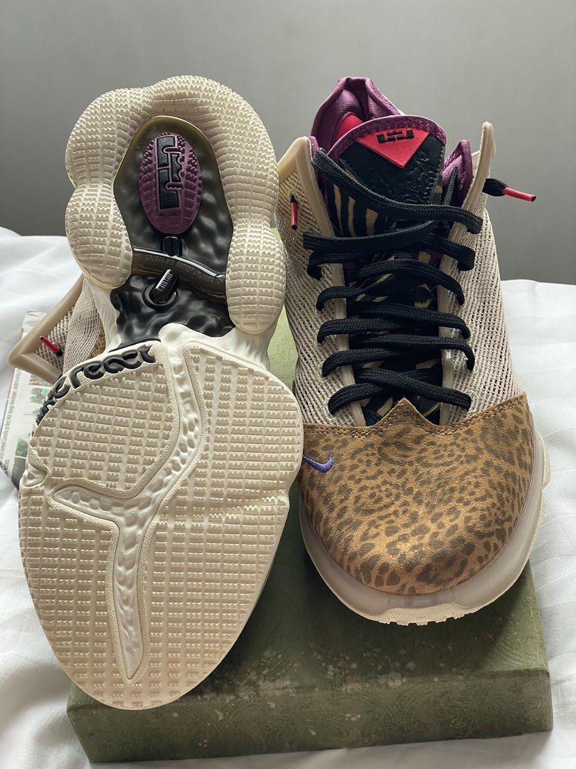 Nike LeBron 19 Low Safari | Size US 11 (Category: Sneakers) located in Quezon City. Submitted by dlcrr (Listing ID 1422714744, Image 3). Description: Nike LeBron 19 Low Safari • Never worn, no box • Pasalubong gift from the US Place your offer.