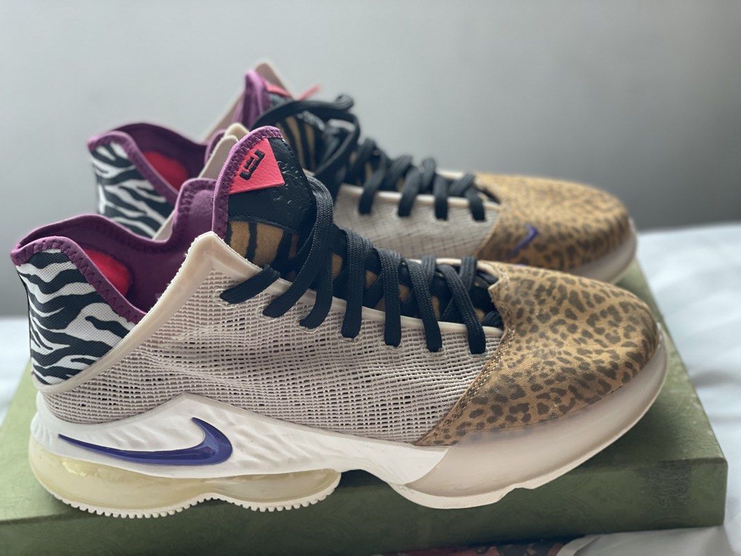 Nike LeBron 19 Low Safari | Size US 11 (Category: Sneakers) located in Quezon City. Submitted by dlcrr (Listing ID 1422714744, Image 1). Description: Nike LeBron 19 Low Safari • Never worn, no box • Pasalubong gift from the US Place your offer.