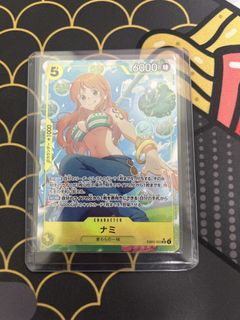 One Piece Card Game Promo Nami P-096 - One Piece Magazine Fan Letter - Japanese Holo
