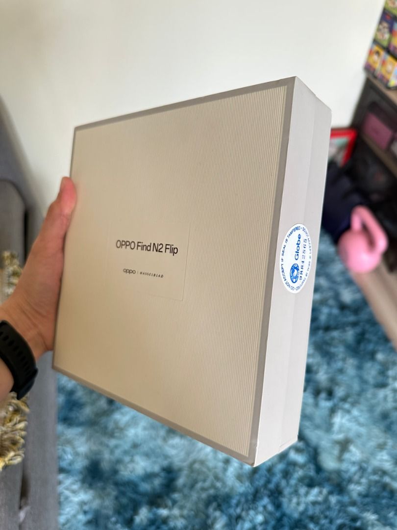 Oppo Find N2 Flip (NEW, NOT YET ACTIVATED) (Category: Android Others) located in Mandaluyong City. Submitted by suzanemabulac (Listing ID 1422772773, Image 2). Description: For Sale (no Swap) OPENLINE NOT ACTIVATED BRANDNEW Oppo Find N2 Flip (𝘩𝘢𝘴𝘴𝘦𝘭𝘣𝘭𝘢𝘥) Flagship Foldable Phone Complete with sealed box and accessories New, Sealed, Not Activated Color: Astral Black RAM: 8GB ROM: 256GB Selling for only PHP 18,500.00 Original Price: 46,000