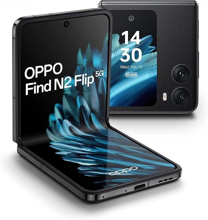 Oppo Find N2 Flip (NEW, NOT YET ACTIVATED) (Category: Android Others) located in Mandaluyong City. Submitted by suzanemabulac (Listing ID 1422772773, Image 3). Description: For Sale (no Swap) OPENLINE NOT ACTIVATED BRANDNEW Oppo Find N2 Flip (𝘩𝘢𝘴𝘴𝘦𝘭𝘣𝘭𝘢𝘥) Flagship Foldable Phone Complete with sealed box and accessories New, Sealed, Not Activated Color: Astral Black RAM: 8GB ROM: 256GB Selling for only PHP 18,500.00 Original Price: 46,000
