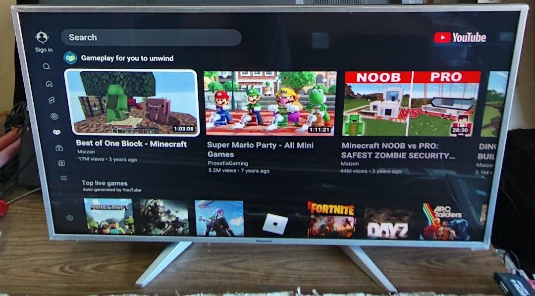 Panasonic 49 Smart Tv LED, TV & Home Appliances, TV & Entertainment, TV ...