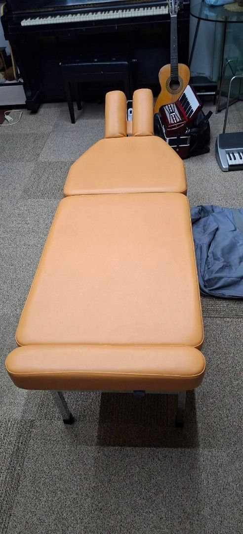 Portable Massage Table (Category: Massage Devices) located in Sablan. Submitted by gongonshelley12 (Listing ID 1422757044, Image 2). Description: PRICE 6500 JAPAN SURPLUS FOLDABLE MASSAGE BED TATTOO BED GOOD TO LIKE NEW CONDITION W 21" H 21".