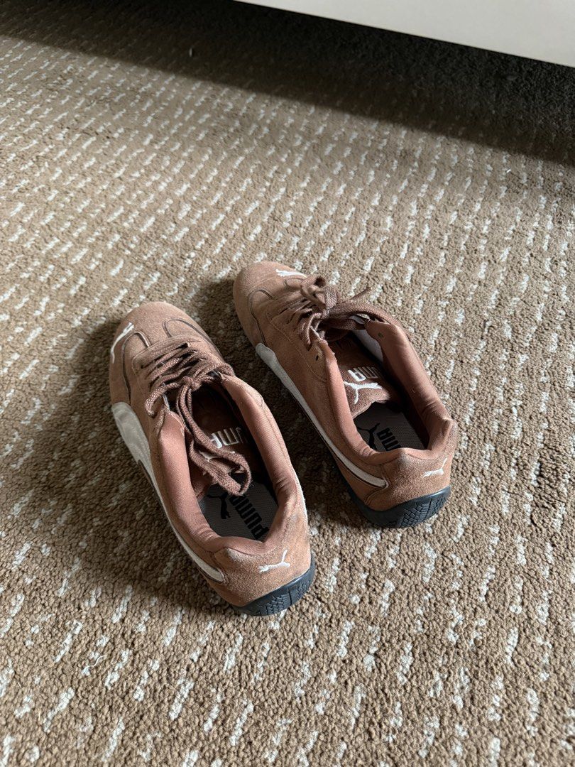 Puma Speedcat in Brown (Category: Sneakers) located in Taguig. Submitted by gocupnoodles (Listing ID 1422766323, Image 2). Description: - Suede material -Perfect for streetwear outfits -Very comfortable Payment -Gcash -GoTyme.