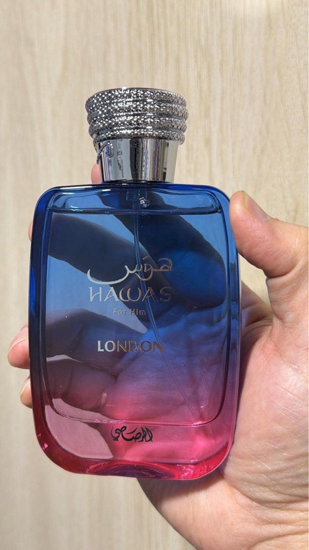 Rasasi Hawas for Him Perfume Collection (Category: Fragrance & Deodorants) located in Manila. Submitted by drc123 (Listing ID 1422732984, Image 3). Description: Collection of Rasasi Hawas for Him perfumes. Available scents include ICE, London, Kobra,. Each bottle is 100ml. ALL ITEMS ARE BRAND NEW, SEALED!!! And GUARANTEED 💯 AUTHENTIC!!!!!! ICE 2,200 KOBRA 2,500 LONDON 2,700.