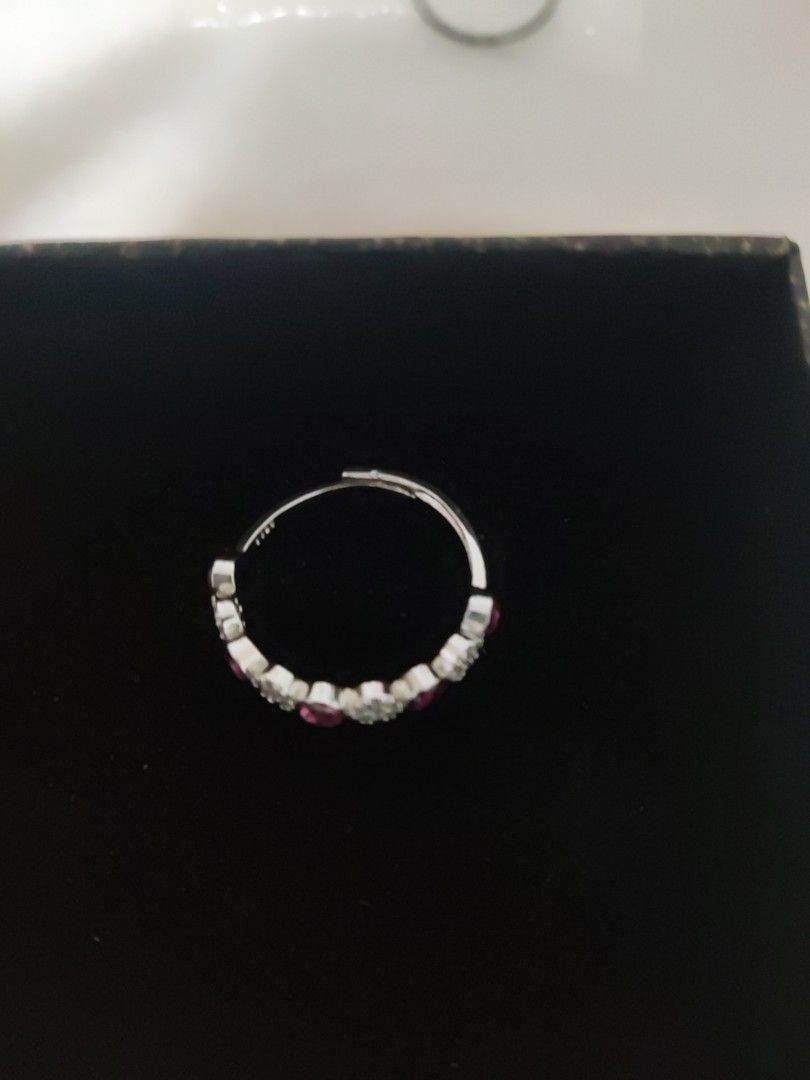 Ruby and Diamond Ring (Category: Rings) located in Singapore. Submitted by jadehome88 (Listing ID 1422903562, Image 2). Description: - Elegant ring with ruby and diamond stones. - Adds a touch of sparkle to any outfit. - Comes in a black box..
