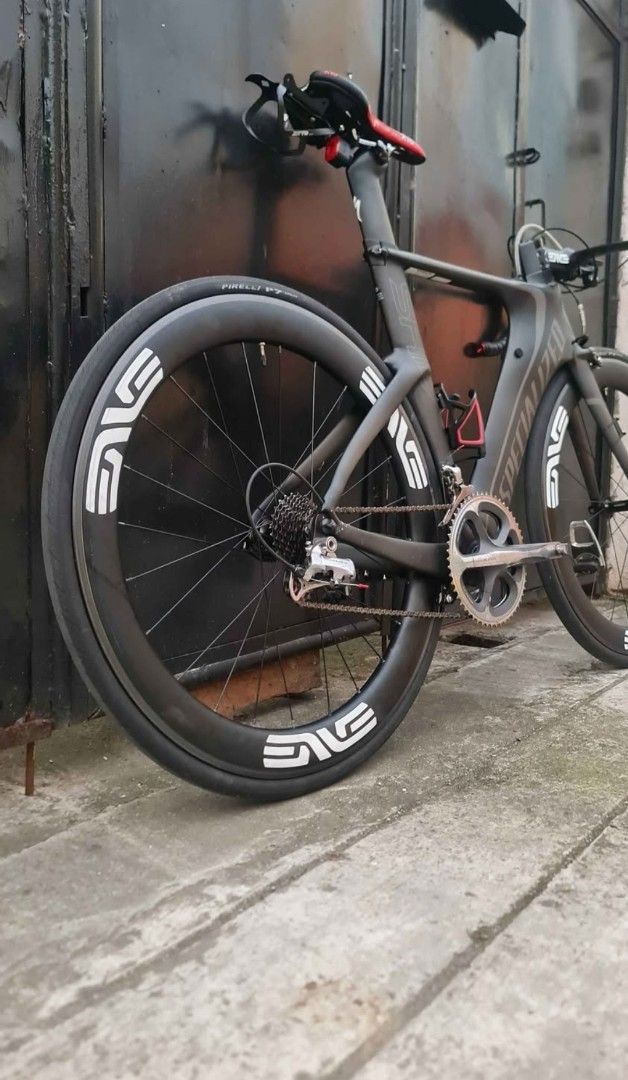 Specialized Shiv TT bike (Category: Bicycles) located in Manila. Submitted by carnikk (Listing ID 1422902604, Image 3). Description: for sale or swap sa kotse SPECIALIZED SHIV TT converted to road bike quick specs: Dura-ace 7800/7900 GS Enve cockpit & WS Pirelli p7 semi slick tires can be swap on Mitsubishi lancer itlog/pizza mx or eclipse PM for more details.