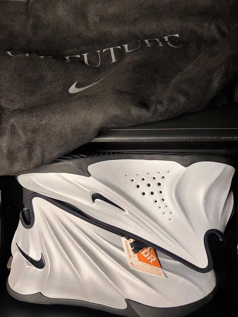 STEAL BELOW SRP GT Future Metallic Silver Size 12 (Category: Sneakers) located in Quezon City. Submitted by declutteringfunkos (Listing ID 1422889614, Image 2). Description: GT Future Metallic Silver Size 12 BNDS W Bag, box, XDR tag.
