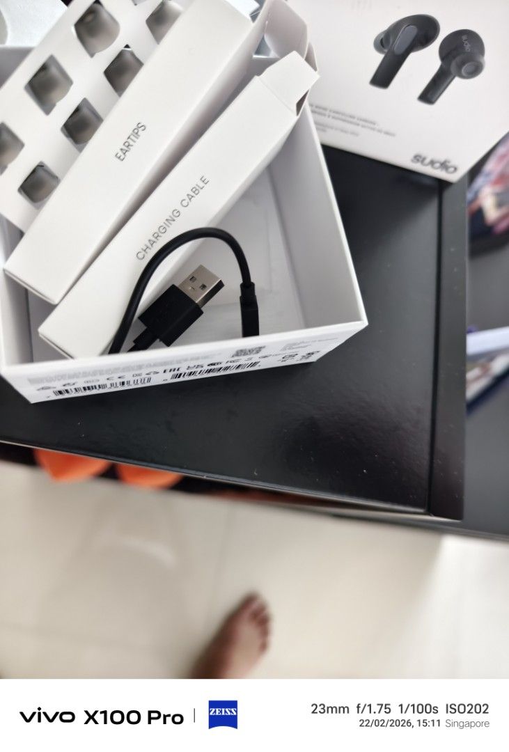 Sudio E3 Wireless Earbuds - Black65561403614337111