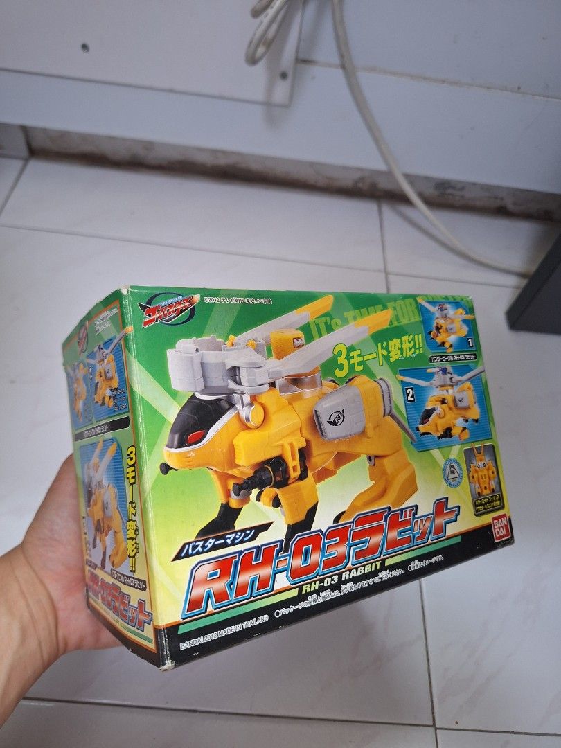 Super Sentai Go Busters RH-02 Rabbit / Power Rangers Beast Morphers ...