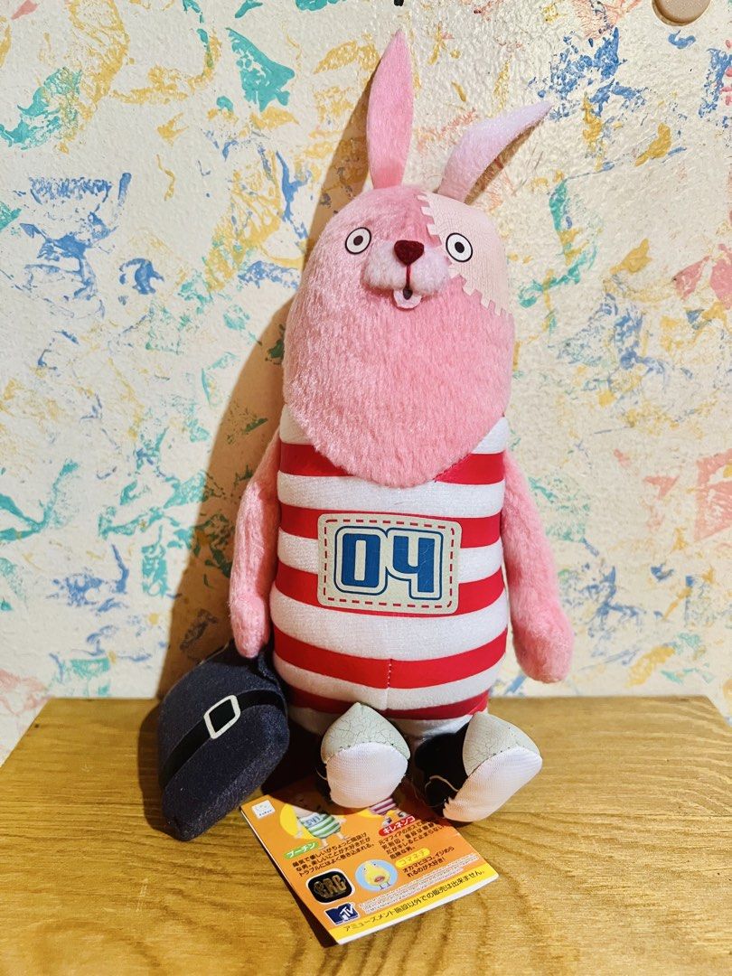 Usavich ~Kirenenko~ Plush toy (Category: Plushies & Soft Toys) located in Taguig. Submitted by lae.onlineshop (Listing ID 1422764122, Image 1). Description: Usavich ~Kirenenko~ Plush toy *with etiketa and paper tag *FurYu Amusement Prize/ Vintage(2009) *THE COLOR MAY SLIGHTLY DIFFER. FROM ACTUAL DUE TO LIGHTING AND/OR SCREEN RESOLUTION. *See video on comment section before purchasing. Issue: may or may not need cleaning, with cracks yung rubber p