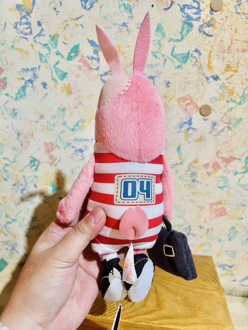 Usavich ~Kirenenko~ Plush toy (Category: Plushies & Soft Toys) located in Taguig. Submitted by lae.onlineshop (Listing ID 1422764122, Image 3). Description: Usavich ~Kirenenko~ Plush toy *with etiketa and paper tag *FurYu Amusement Prize/ Vintage(2009) *THE COLOR MAY SLIGHTLY DIFFER. FROM ACTUAL DUE TO LIGHTING AND/OR SCREEN RESOLUTION. *See video on comment section before purchasing. Issue: may or may not need cleaning, with cracks yung rubber p