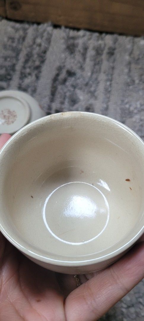 Vintage Bamboo Design Tea Cups (Category: Coffee & Tea Tableware) located in Sablan. Submitted by gongonshelley12 (Listing ID 1422896303, Image 2). Description: 👉👉300 ONLY👈👈 JAPANESE TEA CUPS SET - Set of six vintage teacups - Hand-painted bamboo design on each cup - Unique bamboo illustration on each - Floral pattern on the base of each cup - Cream-colored interior and exterior - Perfect for serving tea or decoration.