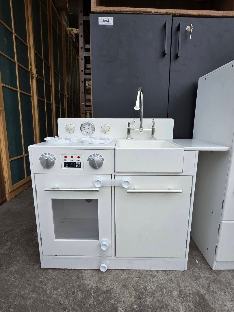 Wooden Play Kitchen Set with Refrigerator (Category: Kids Toys) located in Sablan. Submitted by gongonshelley12 (Listing ID 1422756401, Image 2). Description: PRICE 5500 2PCS SET JAPAN ITEM KITCHEN SET ANG GANDA NITO PUTING PUTI GOOD NA GOOD PO.. REGALO NIO SA ANAK NIO.. MATUTUWA SILA JAN. MAHAL PO NYAN PAG BIBILHIN NIO SA MALL.