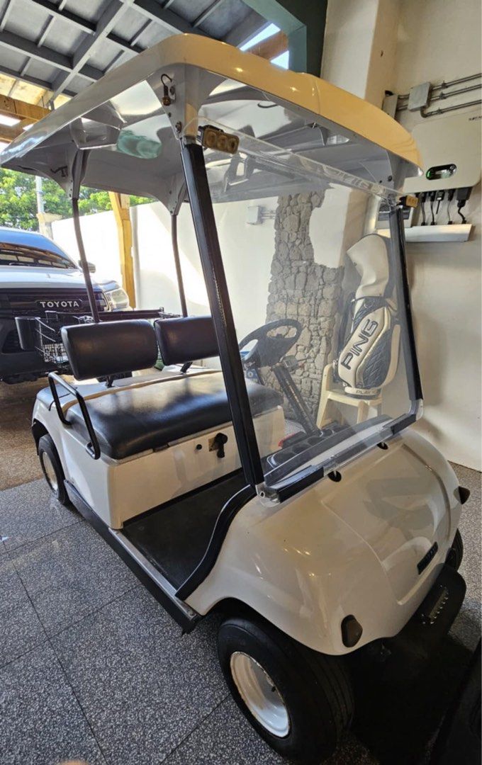 YAMAHA GOLF CART (Category: Golf) located in Quezon City. Submitted by janelleserut239405 (Listing ID 1422830259, Image 2). Description: With Yamaha, you can expect the most comfortable and luxurious ride, every time. It includes the widest seats on the market, the largest occupancy space and a stylish, automotive dash, you simply will not want to ride any other way. - Newly replaced drive clutch - New battery - New drive selector - Newly changed
