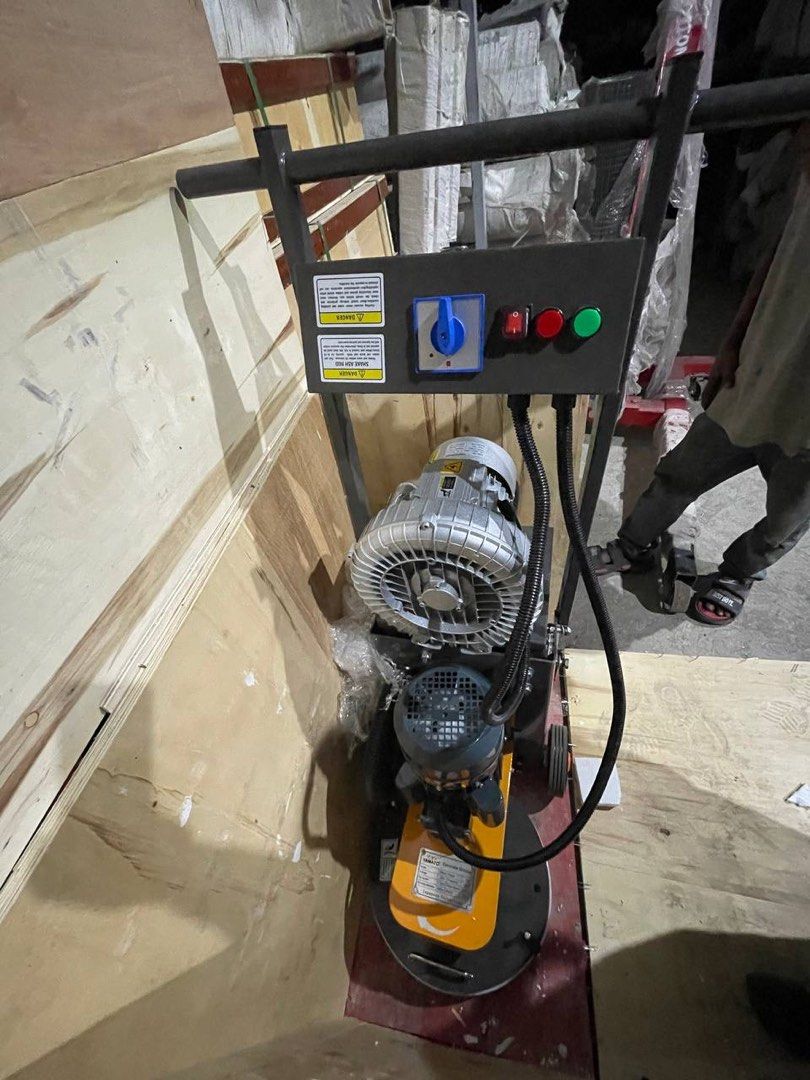 Yamato Floor Grinder (Category: Construction Tools & Equipment) located in Manila. Submitted by joeyroque09 (Listing ID 1422835752, Image 1). Description: Floor grinder with vacuum .