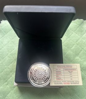 rm10 merdeka 1987 malaysia 30th independence anniversary 0.5 silver non ...