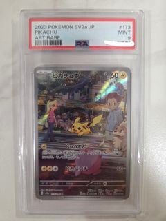 PSA 10 2023 Pokemon Japanese Sv2A-Pokemon 151 173 Art Rare/Pikachu