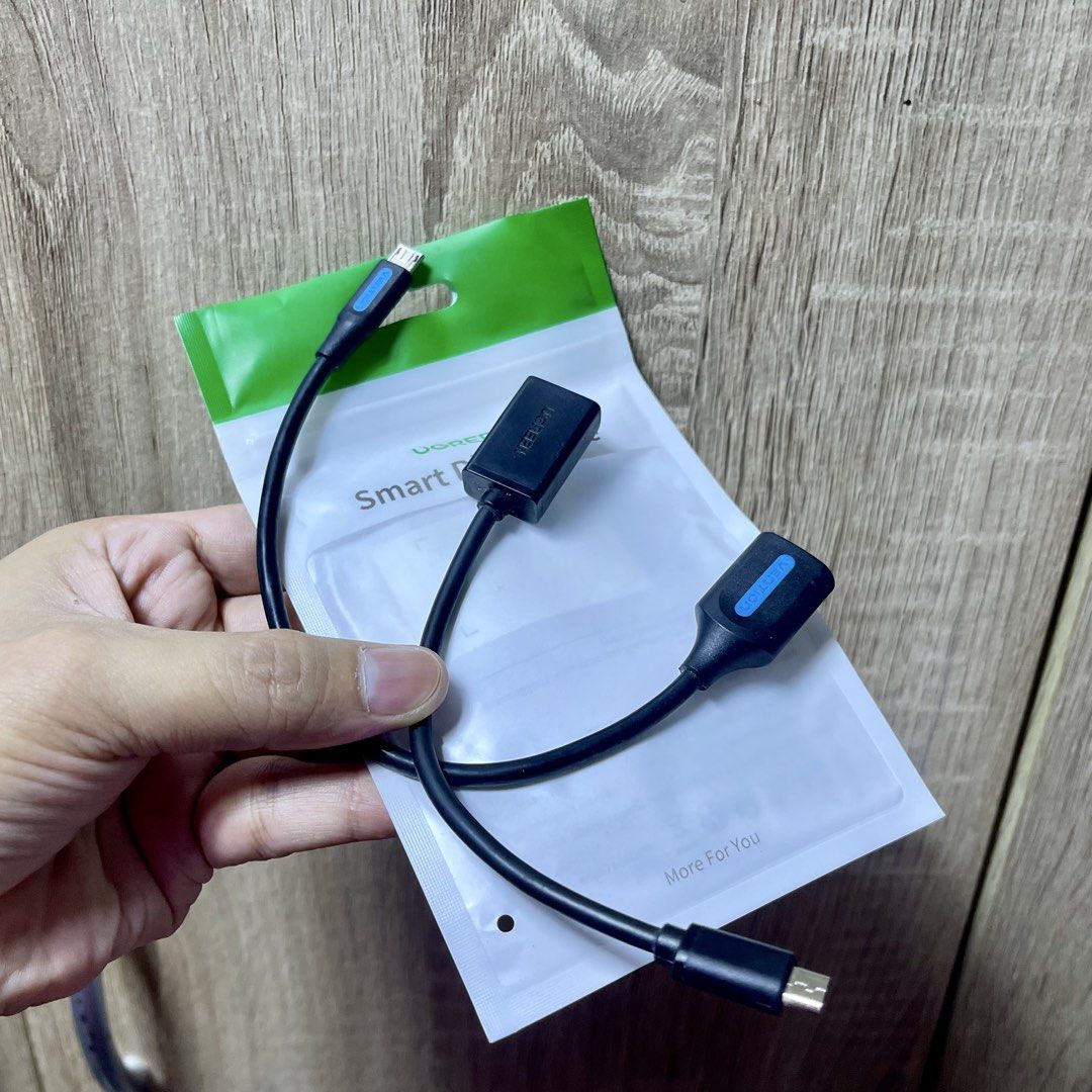 (2PCS) USB-A to Micro USB Adapters - Vention and Ugreen (Category: Cables & Adaptors) located in Taguig. Submitted by cee.declutters (Listing ID 1423075606, Image 1). Description: (2PCS) USB-A to Micro USB Adapters - Vention and Ugreen 150+SF.