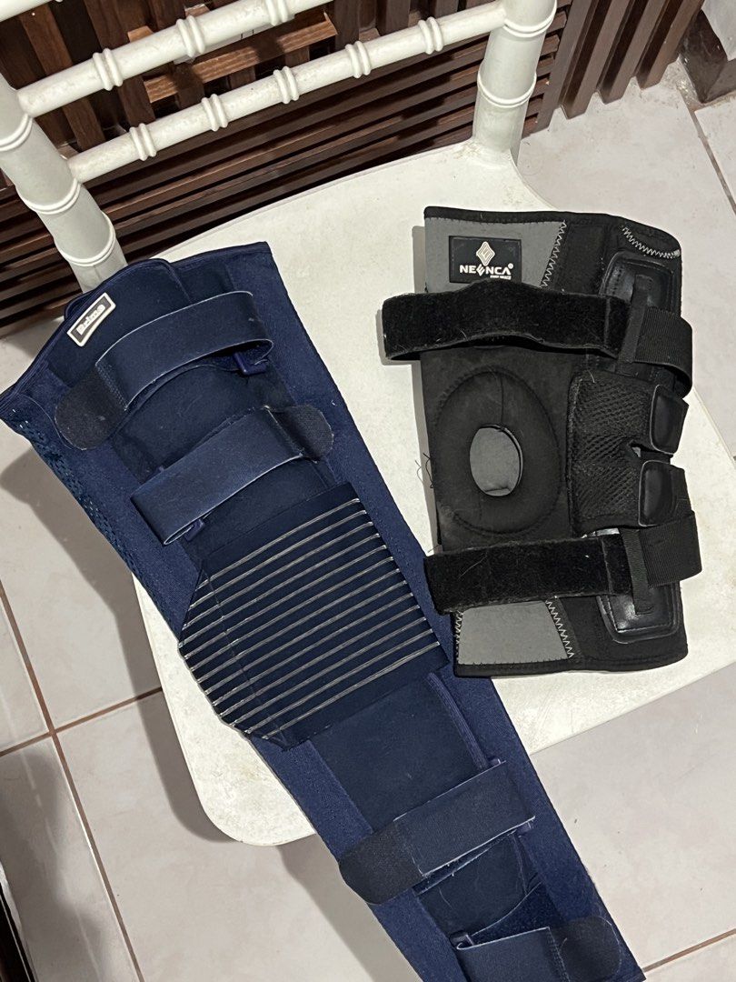 ACL Post OP Set - Crutches and Knee Immobilizer (Category: Medical Supplies & Tools) located in Valenzuela. Submitted by sords (Listing ID 1422996846, Image 3). Description: Selling as set. 2 weeks lang nagamit ang Knee Immobilizer as well as the crutches. .