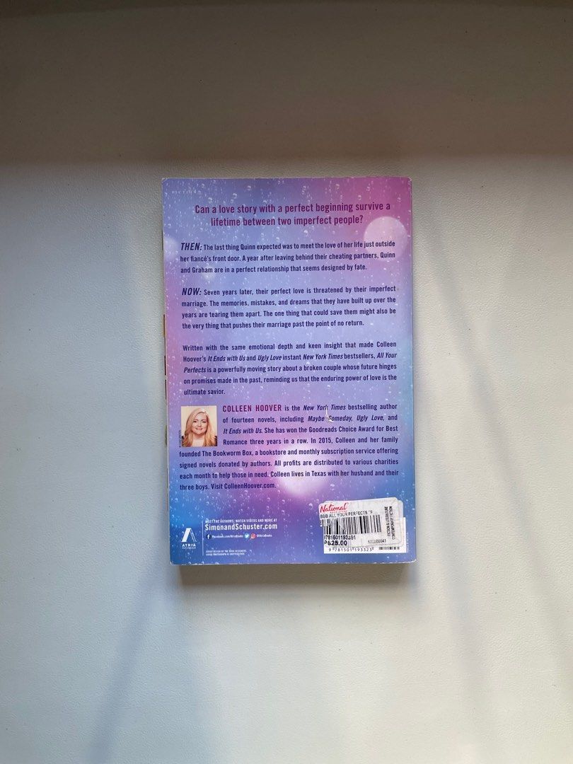 All Your Perfects by Colleen Hoover (Category: Storybooks) located in Manila. Submitted by acropolisph (Listing ID 1423019878, Image 2). Description: .