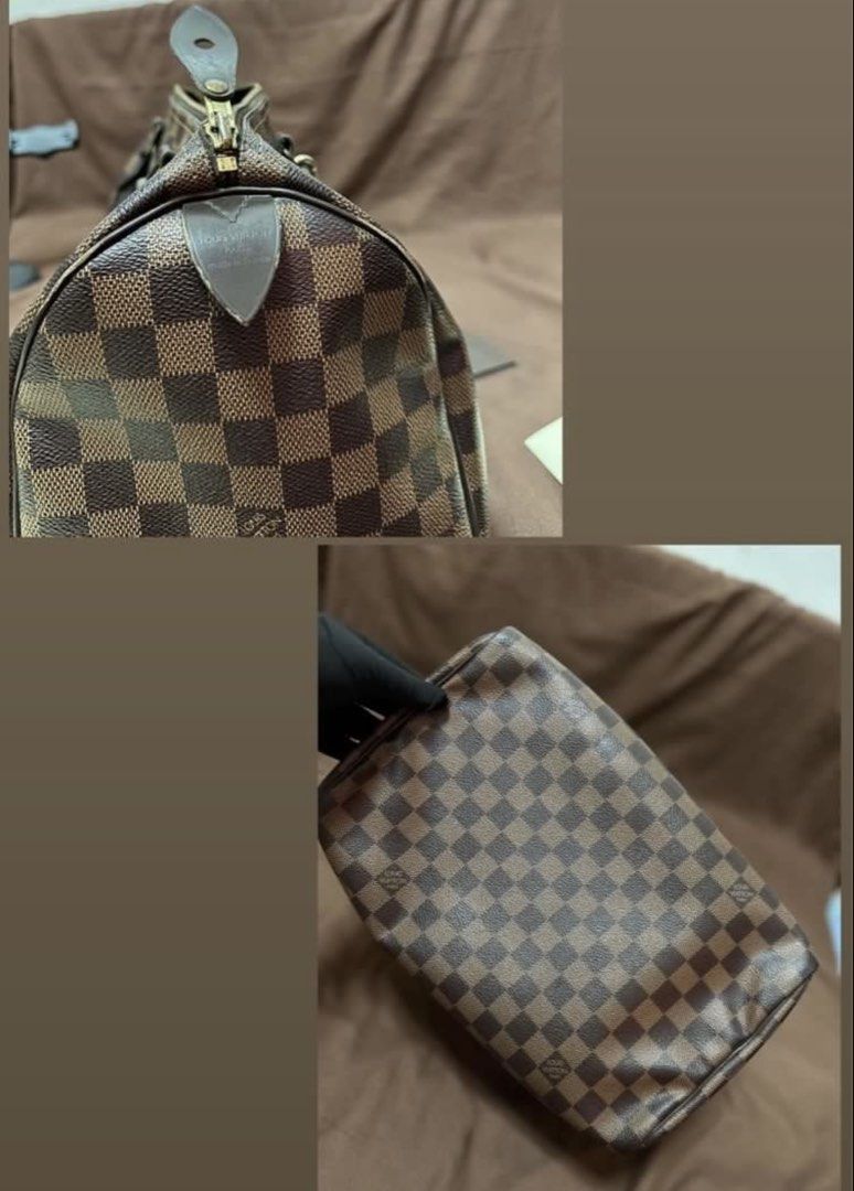 Authentic Speedy30 with Bag Charm (Category: Luxury Bags & Wallets) located in Cavite. Submitted by trendydotnet (Listing ID 1423007655, Image 3). Description: READ BELOW! SWIPE➡️ PHOTO DETAILS 🔍ITĒM GÚARANTEED 💯% AÚTHĖNTIC Authėntic LV Speedy30 with LV Charm - Inclusions: Speedy30 - Dustbag, Tag and Official Receipt from LV store LV Charm - Box, Dustbag, Tag, PaperBag and Official Receipt from LV store - Clean interior - No cracking on the han