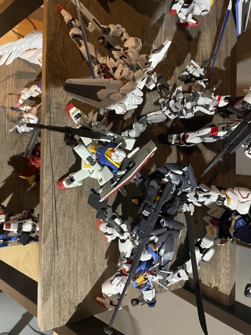 Bandai gundam hg kits built (Category: Gundam & Model Kits) located in Manila. Submitted by marvychan (Listing ID 1423034180, Image 1). Description: PRICES: Hg Aerial: ₱700 Hg Pharact : ₱900 Hg Calibarn : ₱900 Hg rx 78-2 : ₱500 Hg rx 78 gundam ex : SOLD If Take all : 2700 (with free action base #4) All prices are negotiable since priority mabenta All of them come with their boxes along with their runners inside the boxes Some kits have issues or 