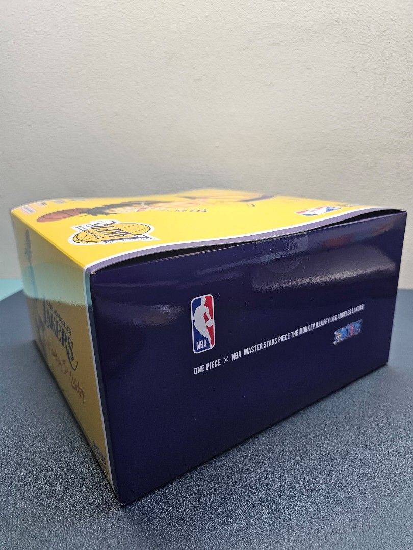 [Gold Toei Sticker] Bandai Banpresto One Piece x NBA Lakers Luffy ...