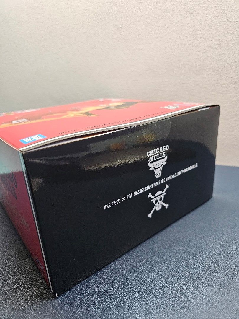 [Gold Toei Sticker] Bandai Banpresto One Piece x NBA Bulls Monkey D ...