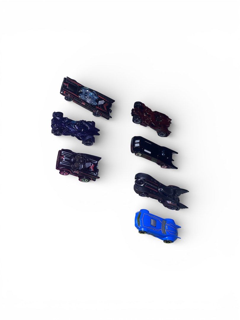 Batman Batmobile Toy Car Collection (Category: Vehicle & Diecast Models) located in San Pablo. Submitted by goldenfinds.co (Listing ID 1423019865, Image 2). Description: - Collection of Batman Batmobile toy cars. - Available in black, blue, and red. - Features various designs and details. - Perfect for Batman fans and collectors. - Great for kids. Issue W/o packaging MOD: Jnt/Flash MOP: Gcash/ Paymaya/BDO .