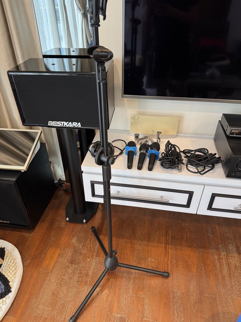 BestKara Professional Dynamic Microphone Set with Stand65561408129794111