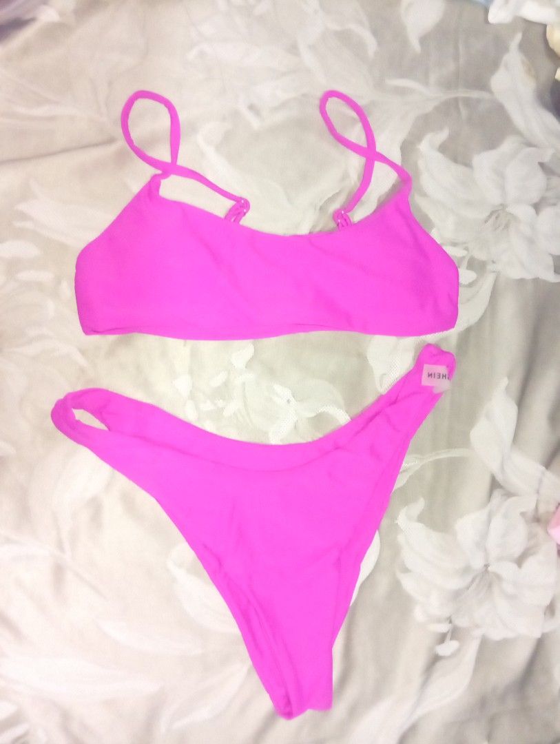Bikini Swimsuit - Pink (Category: Bikinis & Swimsuits) located in Manila. Submitted by kaye18bee (Listing ID 1423021114, Image 1). Description: 250 each or take all for 1200 small size.
