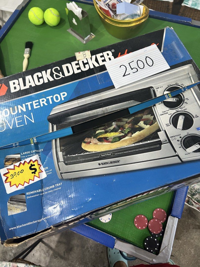 Black & Decker Countertop Oven 110V, TV & Home Appliances, Kitchen ...