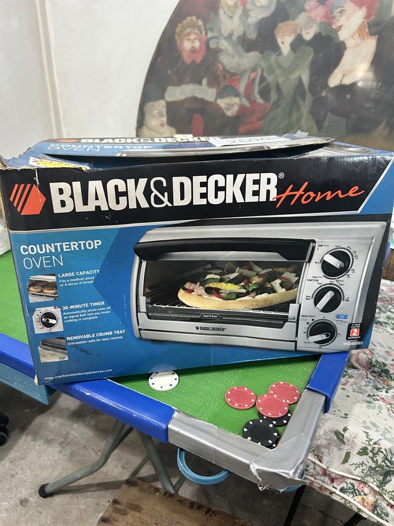 Black & Decker Countertop Oven 110V, TV & Home Appliances, Kitchen ...
