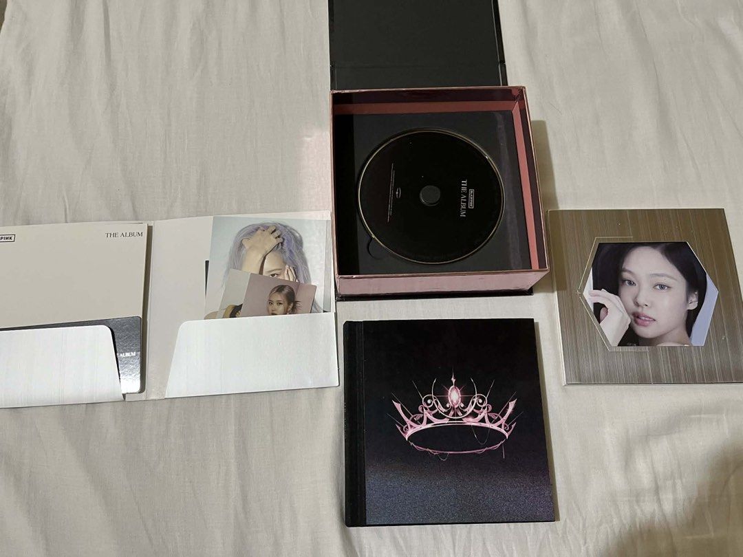 BLACKPINK - The Album (Category: CDs & DVDs) located in Cavite. Submitted by mayinyerg (Listing ID 1422990311, Image 3). Description: - BLACKPINK "The Album" set - Includes album box, CD, and photo cards - Features tracks: "How You Like That," "Ice Cream," "Lovesick Girls," and more - Complete with original inclusions - In original packaging -CD never been used -all items are very good in condition.