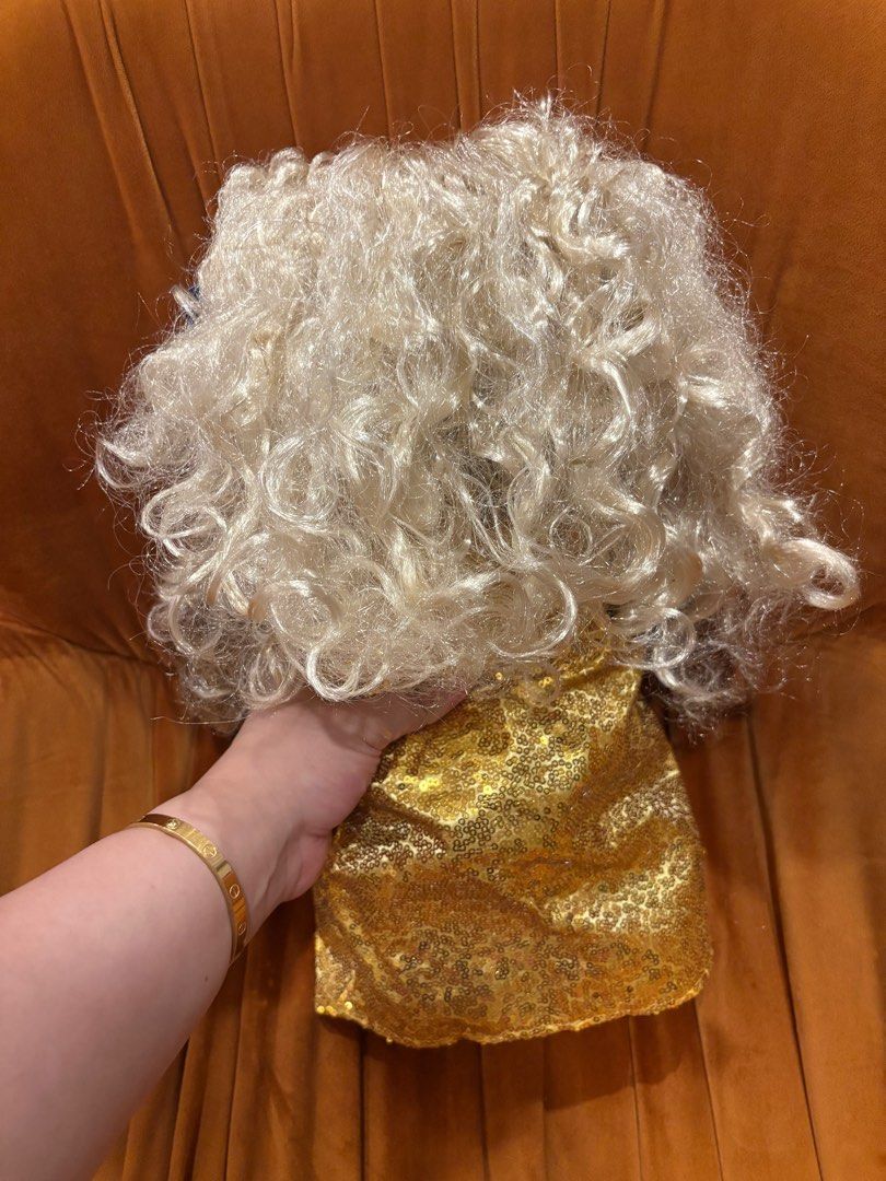 Build-A-Bear RuPaul Plush Teddy Bear (Category: Plushies & Soft Toys) located in Quezon City. Submitted by sharlene815 (Listing ID 1422911425, Image 3). Description: - Build-A-Bear RuPaul plush - Features a gold sequined dress and wig - Detailed makeup - Brown bear with blonde wig - Includes a bow - New with tag.