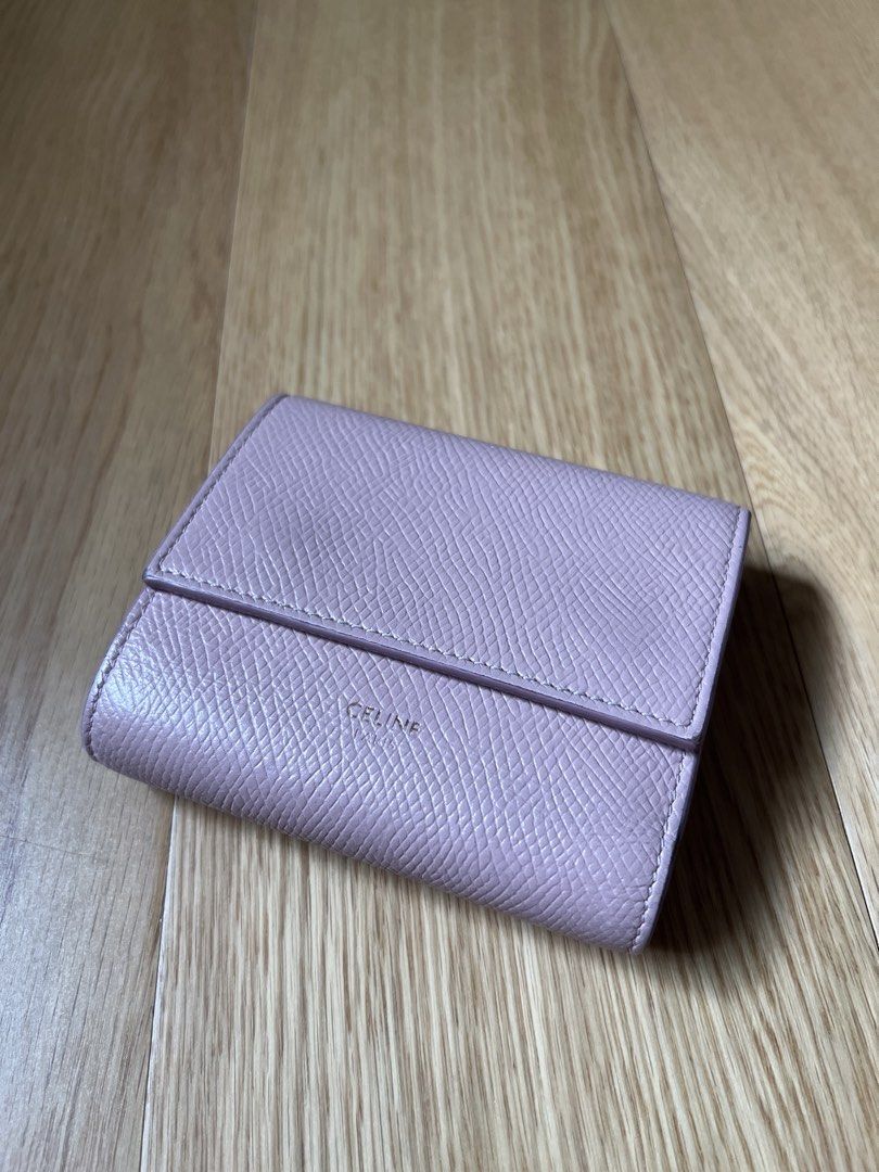 Celine Paris Blush Pink Small Trifold Wallet (Category: Luxury Bags & Wallets) located in Pasay City. Submitted by elleventh (Listing ID 1422951962, Image 1). Description: - Rank AB Detailed photos are provided in each listing and FINAL PRICES ARE ALREADY POSTED. Payment Options: GCash, Maya, GoTyme, BPI and PNB Shipping Options: J&T, Gogo Express, and Lalamove (SF will be shouldered by the buyer; STRICTLY NO MEETUPS) 📍Pasay City, Metro Manila A