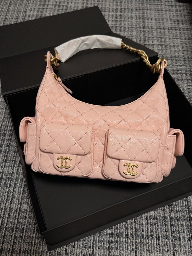 Chanel 25C Large Hobo Bag Light Pink (Category: Luxury Bags & Wallets) located in San Pablo. Submitted by passionproject (Listing ID 1422957251, Image 1). Description: Store bought Very hard to find color Complete with receipt .