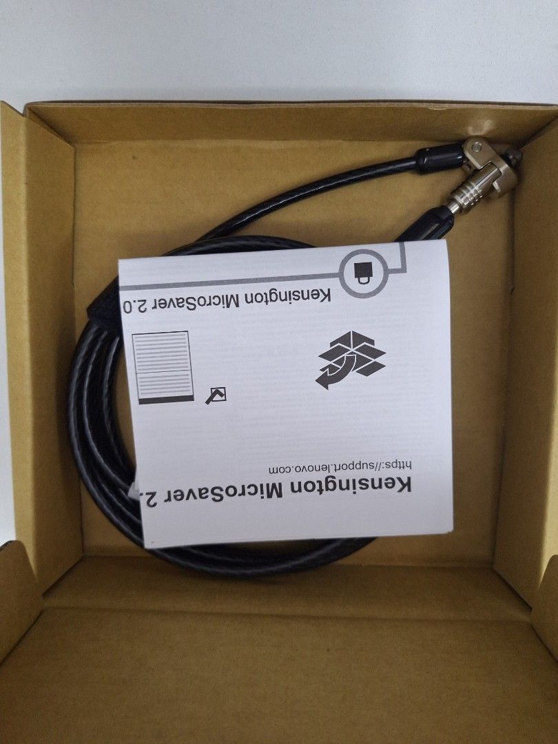 Computer cable lock (Category: Other Accessories) located in Kuala Lumpur. Submitted by jivylin (Listing ID 1422993144, Image 2). Description: Plug into your computer and have it cable locked to your desk when you're in public area for safety I guess? Brand new and unopened, have two of them, one is Kensington brand another is Targus brand. Rm 15 each. Let Targus brand only. Can choose to self pick up, delivery or meet up.