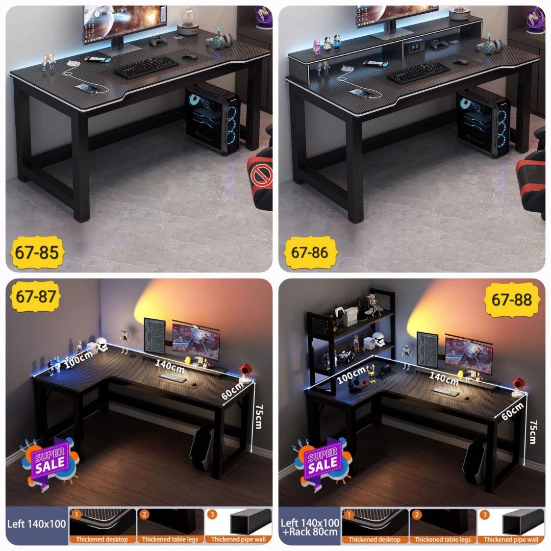 Multi Perpose Computer Table Computer Table | Electric computer | Study Table | Office Table | Smart ...