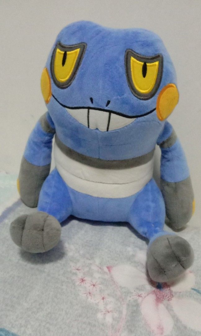 Croagunk Pokemon Stufftoy Banpresto (Category: Figurines & Statues) located in Cabuyao City. Submitted by reyesjim60 (Listing ID 1423012268, Image 1). Description: Croagunk Pokemon Stufftoy Banpresto.