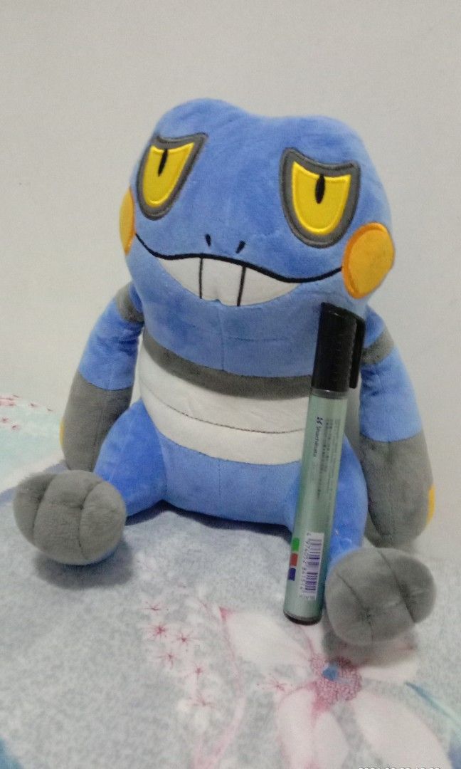 Croagunk Pokemon Stufftoy Banpresto (Category: Figurines & Statues) located in Cabuyao City. Submitted by reyesjim60 (Listing ID 1423012268, Image 2). Description: Croagunk Pokemon Stufftoy Banpresto.