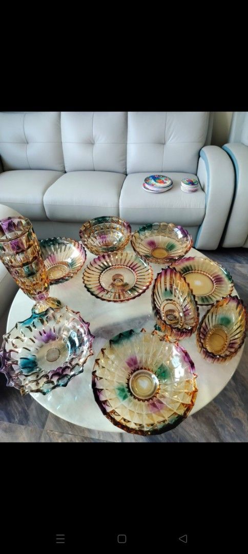 Crystal Glass Serving Set463670665754060801