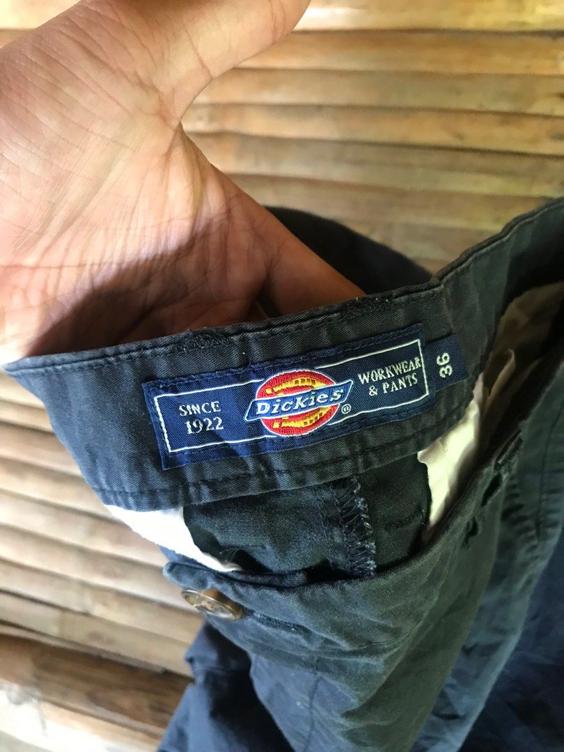Dickies workwear jorts double patch (Category: Shorts) located in Manila. Submitted by franceleeb33468 (Listing ID 1422944196, Image 3). Description: dickies navy blue double patch waist 36 length 22 Hem 10.5 no issue .