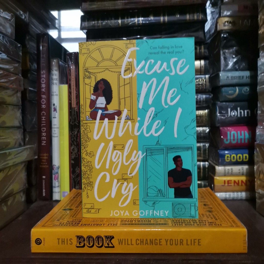 Excuse Me While I Ugly Cry by Joya Goffney [authentic] (Category: Storybooks) located in Zamboanga. Submitted by papelatpangarap (Listing ID 1423054867, Image 1). Description: - Romantic debut novel - Celebrates being authentic - Includes a journal with secrets - Published by Hot Key Books - ISBN: 978-1-4714-1011-2.