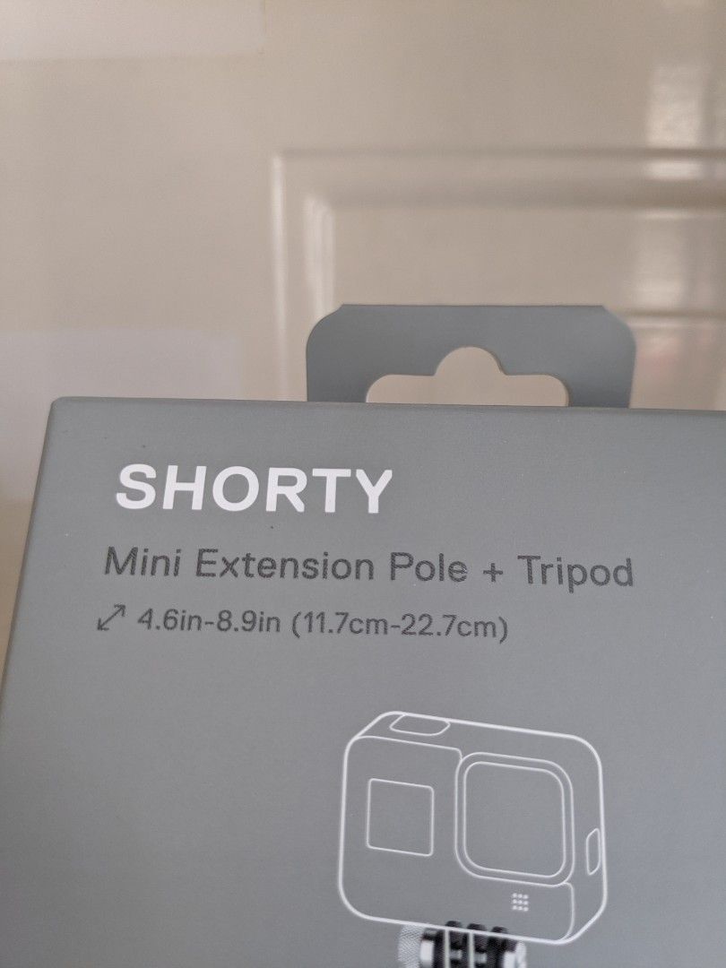 GoPro Shorty Mini Extension Pole + Tripod (Category: Tripods & Monopods) located in Manila. Submitted by jafleya (Listing ID 1422955906, Image 2). Description: GoPro shorty brandnew and sealed compatible with all GoPro camera/Max price 1k fix loc Malate Manila .