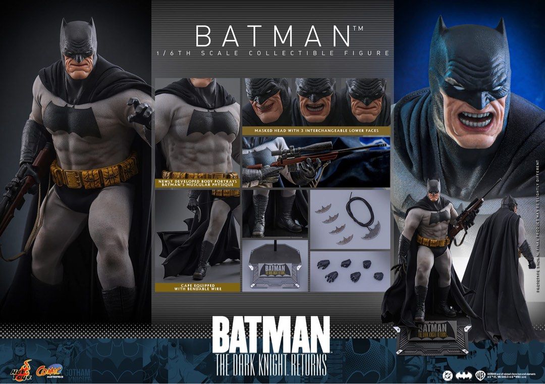 Cms024 Hot toys CMS024 batman the dark knight returns, Hobbies & Toys, Toys ...