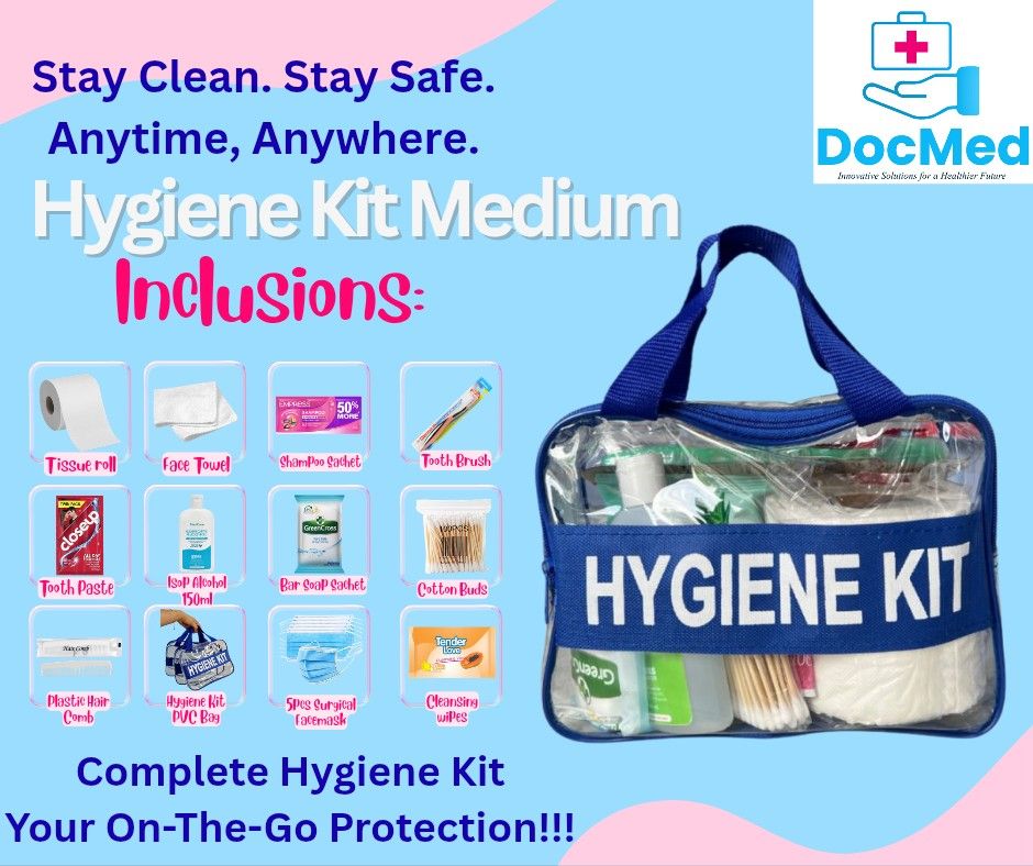 Hygiene kit Set with inclusion (Category: Medical Supplies & Tools) located in Quezon City. Submitted by staffmarke01383 (Listing ID 1422955276, Image 1). Description: .