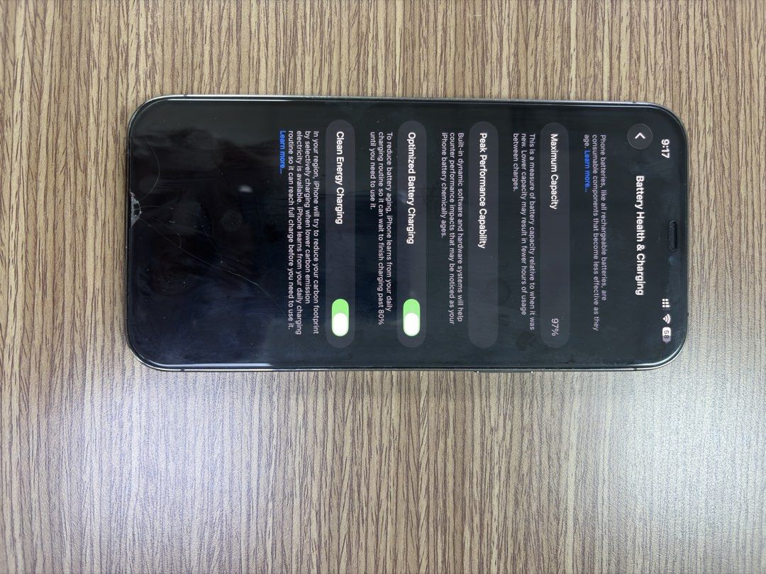 iPhone 12 Pro Max 256GB (Category: iPhone 12 Series) located in Manila. Submitted by chitchirya (Listing ID 1422998149, Image 1). Description: iPhone 12 Pro Max 256GB 97% BH 700+ CC See 3utools (2 last pics) for more info. Issue: With Dent and scratches, at angat ng kaunti yung upper right side which is hindi naman halata and does not affect its performance. Inclusions: Original Box and Cable, Case Pick up at my place in Makati..