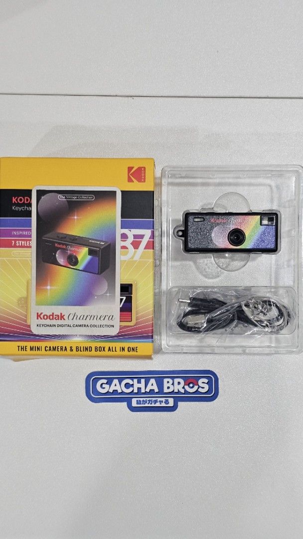 Kodak Charmera Mini Digital Camera (Category: Cameras) located in Bacoor. Submitted by gachabros1105 (Listing ID 1422930744, Image 2). Description: FOR SALE Kodak Charmera(Selector) Available Designs Black Red White 2000ea MOP: Gcash MOD: Lalamove, Grab, Flash, or LBC buyers expense(no same day delivery and meetup) Location: Bacoor, Cavite.